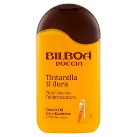 Bilboa Tintarella Ti Dura Beta Carotene Shower Oil - Does Not Wash Tanning, Nourishing Effect, Dermatologically Tested, 220 ml