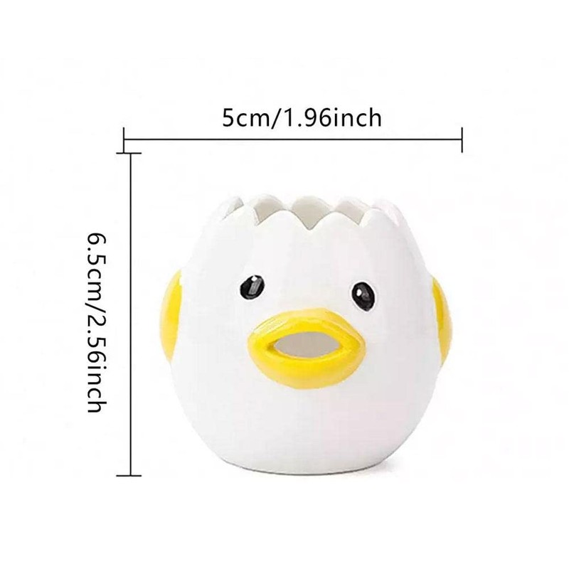 Egg Yolk Separator, Egg White Separator, Yolk Separator, Cute, Ceramic,