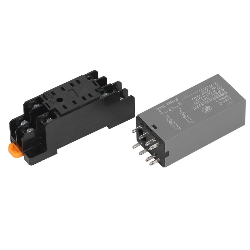 Delay Timer Relay 2 Way LCD Digital Display Electrical Multifunctional