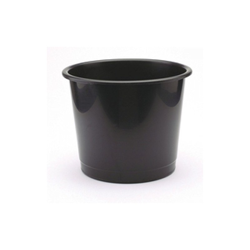 KF01124 Q Connect Waste Bin 15 Litre Black