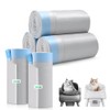 150 Count Automatic Cat Litter Box Bags for Petpivot Autoscooper
