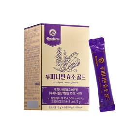 Benefarm Lupinibine Enzyme Gold 3 Boxes (90 Packets) / 베네팜 루피니빈 효소 골드 3박스(총 90포)