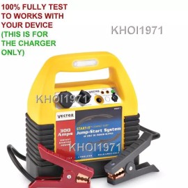 KHOI1971 WALL Charger AC adapter for YELLOW VEC011 Vector Start-It jump starter