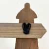 Darthome Rustic Lighthouse Wall Hooks 3 Wooden Hook Coat Keys
