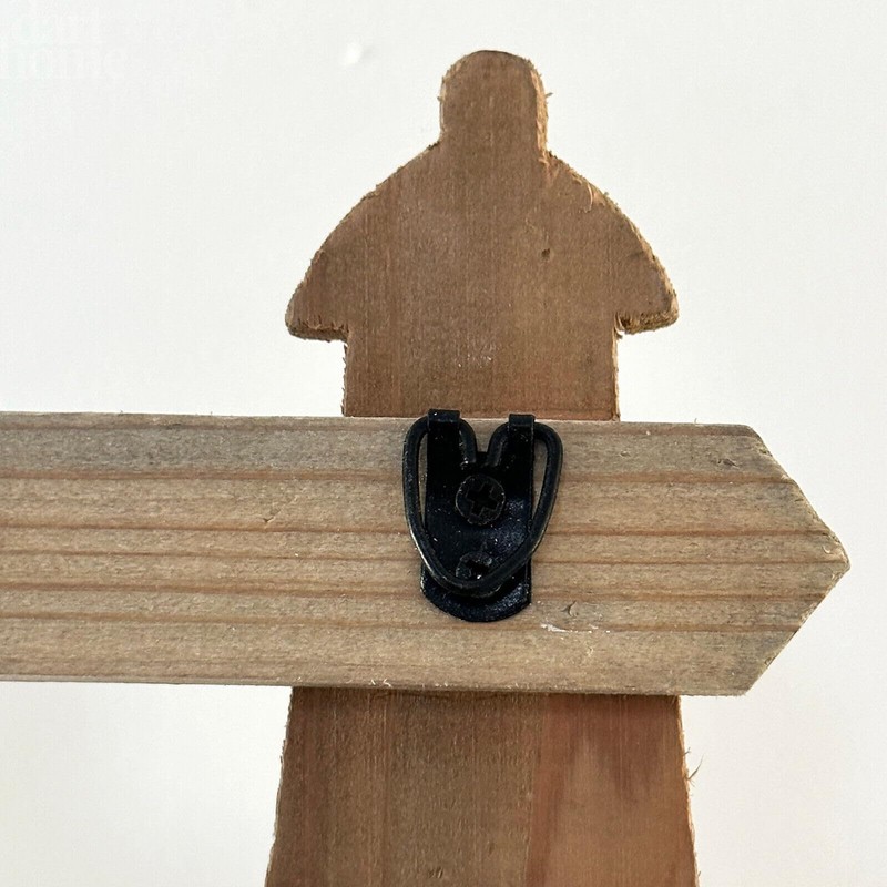 Darthome Rustic Lighthouse Wall Hooks 3 Wooden Hook Coat Keys