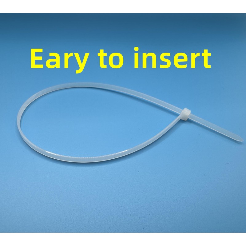Aventurine White Cable Ties, 300mm x 3.6mm, Pack of 100,