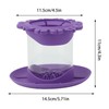 Makeup Brush Cleaner Round Detachable Brush Scrubber Board Cleaner Multifunctional