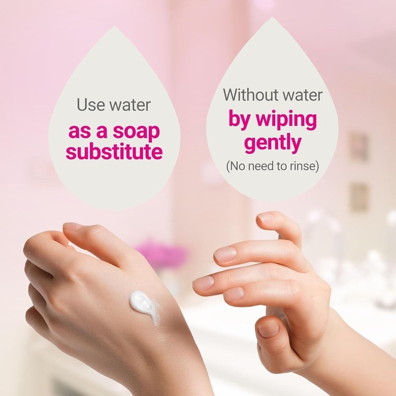 Lubrigyn Cleansing Lotion, Moisturizing Replenishing Daily Feminine Wash Hyaluronic 7