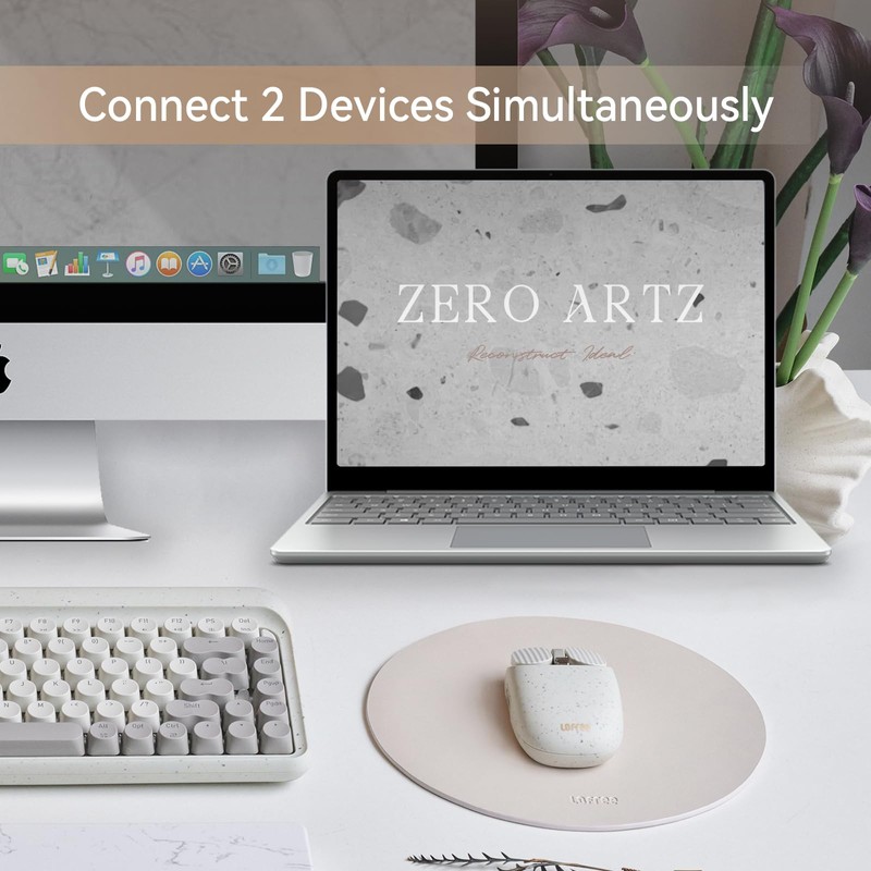 LOFREE - mouse inalámbrico de doble modo con 5 niveles