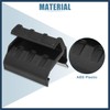 INFINAUTO Pair Black Left Right Soft Top Rear Window Clips