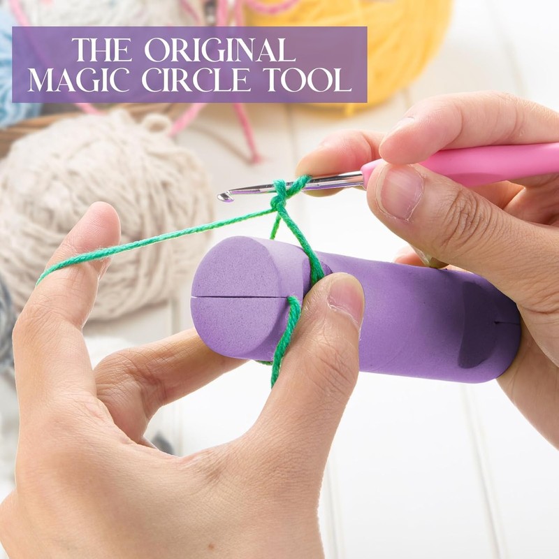 1 Pack Circle 4 Inch All Sizes Circle Crochet Tool