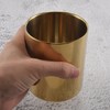 Gold Flower Vase Pen Holder Desktop Storage Container for House