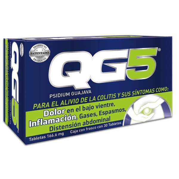 Qg5 Relief Colits / Relaxes the Inflammatory Bowel / Colon Eliminates Spasm