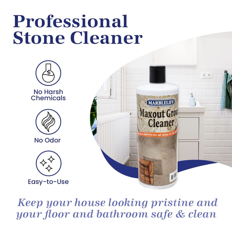 Marblelife Maxout Deep Grout Cleaner, Powerful Tile and Floor Cleaning