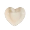 Homestreet Heart Shape Glossy Ceramic Display Bowl With Felt Protectors