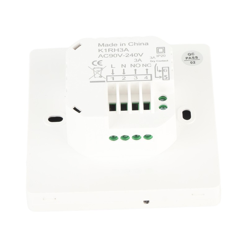 Floor Heating Thermostat Controller Programmable Control Panel LCD Display 90V‑240V
