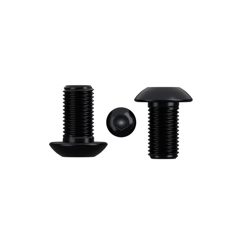 M5 (5mm x 12mm) Black Zinc Flake 10.9 Button Head