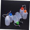 TEHAUX 25 Pack Paint Bottles 30ml Squeeze Bottles for Pigment