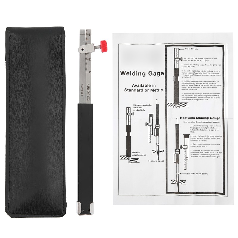 Welding Gauge Single Purpose Soldering Measuring Internal Inspection Rule Root