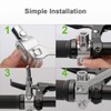 Motorcycle Mirrors Mounts 1" 25mm Handlebar Mirror Mount Holder Clamp