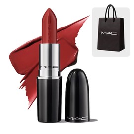 vein 549 PDA (Brick Red) MAC NEW Lusterglass Sheer Shine Lipstick / 549 피디에이 (브릭 레드) 맥 NEW 러스터글래스 쉬어 샤인 립스틱