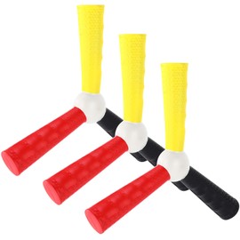 Arrowbash 3 Pack Hand Eye Coordination Trainer Reaction Catch Trainer Hand Speed Reflex Challenge Game EVA Foam Reaction Ball Set for Football Basketball Baseball Team Sports, Reflex Agility Training