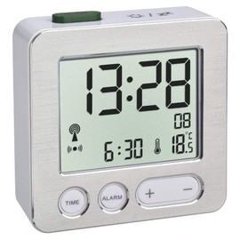 TFA Dostmann 60.2545 Digital Radio-Controlled Alarm Clock