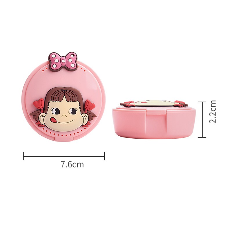 Retainer Case Travel Portable Cartoon Cute Mouth Guard Denture Aligner