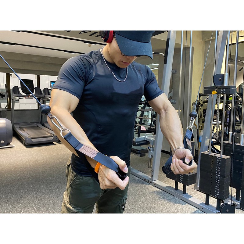 Upgraded Exercise Handles Heavy Duty Cable Machine Attachments D Handle