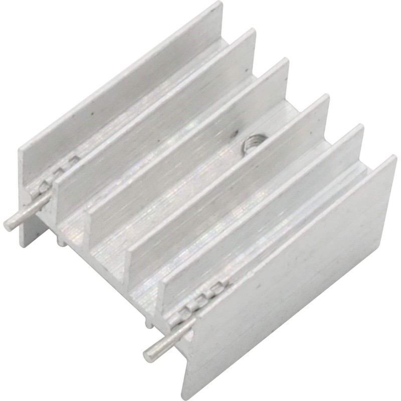 Audiofan Small Heatsink Aluminum Approx. 0.9 x 0.9 x 0.6
