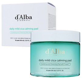 Dalba Daily Mild Cica Calming Pads 50 Sheets / 달바 데일리 마일드 시카 카밍 패드 50매