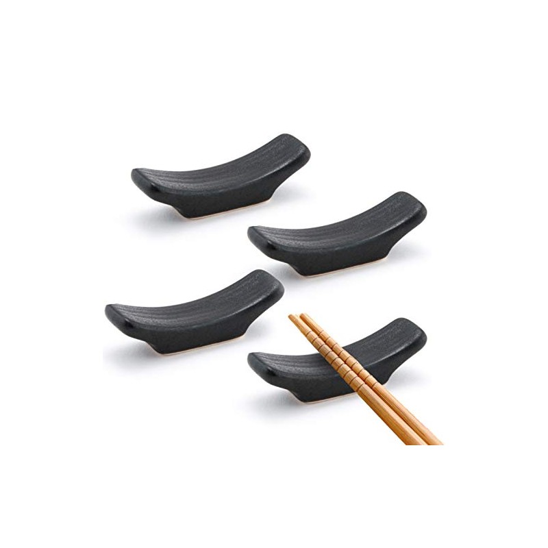 Happy Sales, Set of 4 Porcelain Knife Rests Chopstick Rest