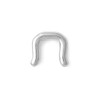 Titanium Septum Retainer 10g 10 Gauge High Polish