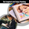 Prudiut 1 Pack /100 Sheets Sketch Book, 8.5 x11 Inch