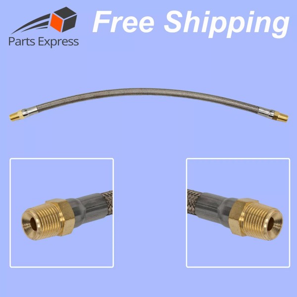 DUCO® PTFE STEAM HOSE w/SS BRAIDED FOR PRESSING MACHINES (3/8"