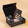 RayofSun Black Gift Boxes with Magnetic Lids for Presents Large