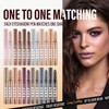 Jolilab Eyeshadow Stick Set, 2 PCS Matte Professional Bright-Colored Contouring