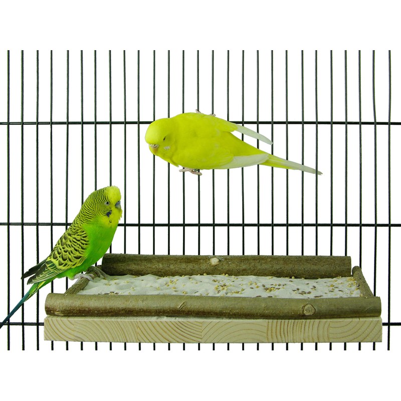 VogelKing Seat board for birds, small, medium, large, bird seat