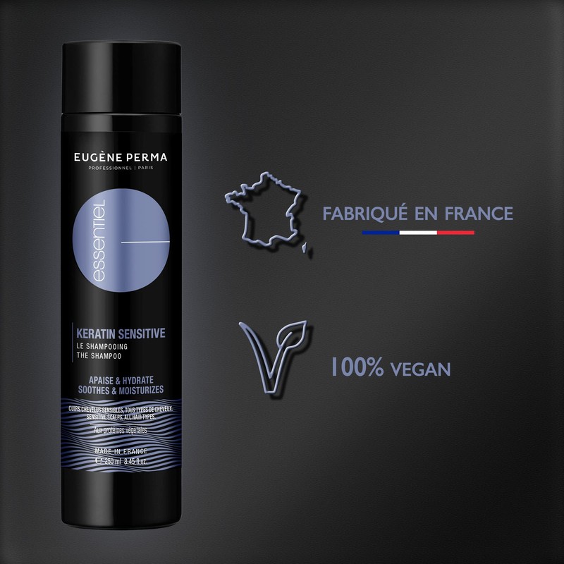 Soothing Shampoo Essentiel Keratin Sensitive Eugène Perma 250M