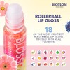 Blossom Roll-On LIP GLOSS Set de 3-0.3oz/8.9ml/each