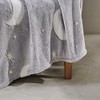 Printed Throw Blanket, Glow in The Dark, Soft Plush, Home