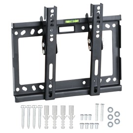 TV Wall Bracket For 14-42 Inch Universal TV Wall Mount Brackets, TelevisionTV Bracket Tilt for 14-42" LED/LCD/OLED Flat & Curved TVs Monitor, Max Vesa: 200x200