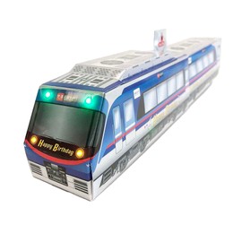 Sanrio 174173 Birthday Card Birthday Celebration Light & Melody Train