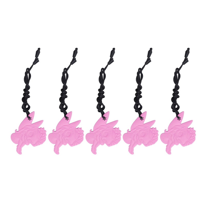 5Pcs Chew Necklace Food Grade Silicone Chewing Pendant for Toddlers