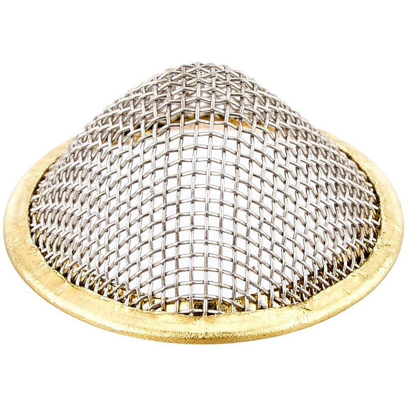 Tsuge Pipe Cone Pipe, gold, Pipe Screen Cones 0.7 inch