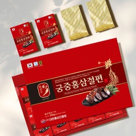 한삼수 6년근 궁중 홍삼절편 국내산 6년근 홍삼 100% 추석 설 명절 선물세트 Hansamsu 6-Year-Old Royal Red Ginseng Jeolpyeon Domestic 6-Year-Old Red Ginseng 100% Chuseok Holiday Gift Set