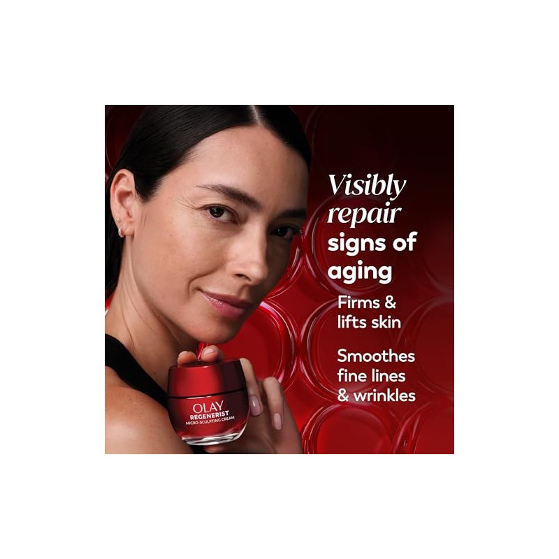 Olay Regenerist humectante, Hidratante Facial, Face Moisturizer with Collagen Peptides,