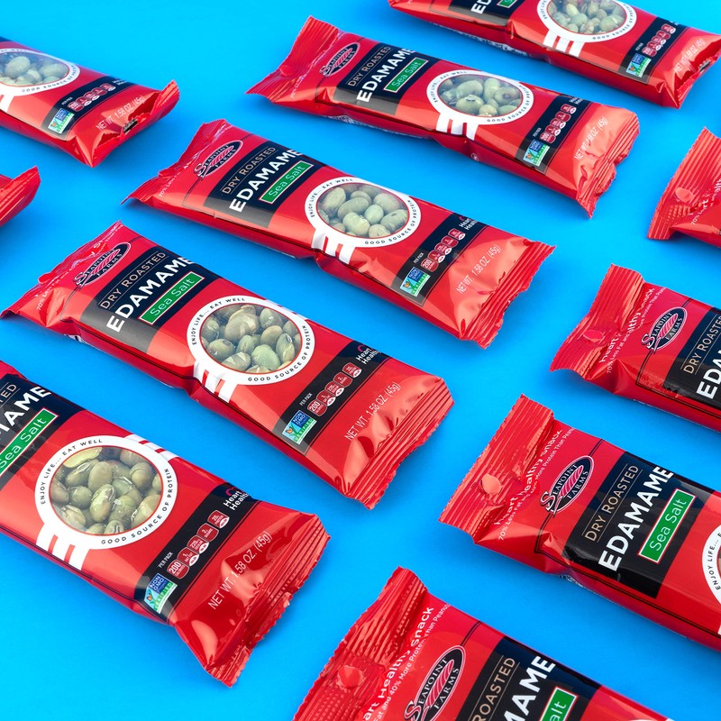 Seapoint Farms Dry Roasted Edamame, Sea Salt, Vegan, Gluten-Free, Kosher,