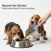 Plastic Flour Scoops, Pet Food Scoops Plastic Pack of 5,