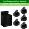 5 Pack 316442513 Range Surface Burner Knobs,Stove Control Knobs Replacement
